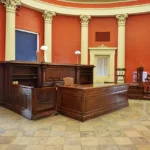 Empty court room